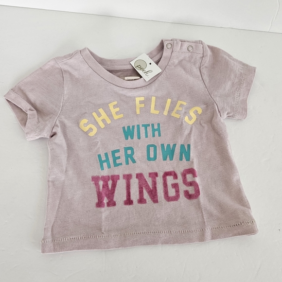 NWT Peek Tshirt and Shorts Set Floral Shorts Outfits Baby Kids size 3-6‎ months - Picture 2 of 5